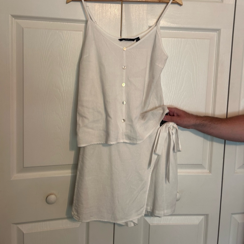 Linen Top and Skort